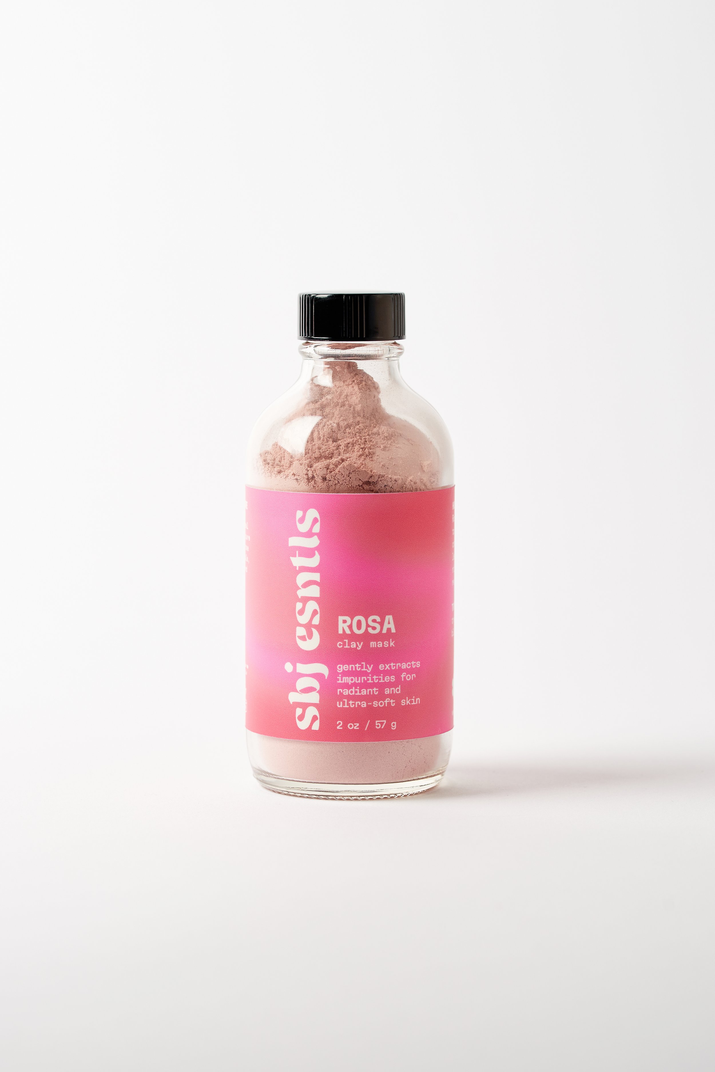 Rosa Clay Mask: Vegan, Plant Powered Multi-use Mask for Radiant